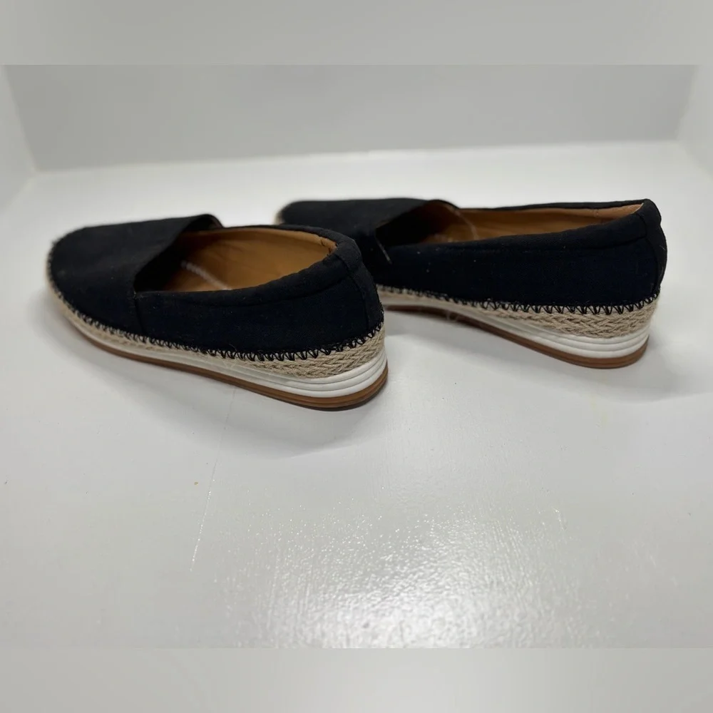 Comfortview The Spencer Espadrille Slip On Flats Women’s Size 8 Rope Sole - Picture 5 of 11